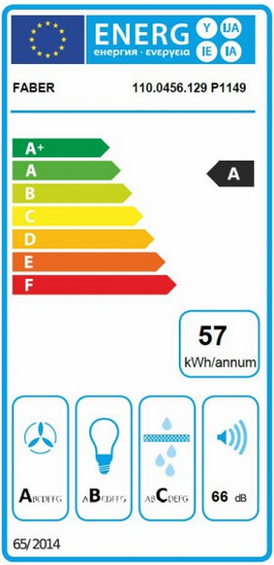Okap przyścienny Faber CHLOE EVO+ OM 110.0456.129