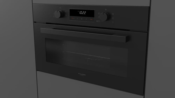 Piekarnik z mikrofalą Fulgor Milano FUGMO 7505 MT MBK