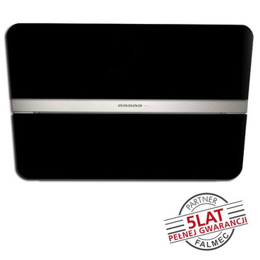 Okap Falmec Flipper 85 czarny błyszczący 800 m³/h przyścienny