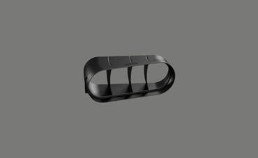 BORA EFBH15/1 Ecotube kształtka wygięta 15° pozioma płaska wraz z materiałem uszczelniającym (1szt.) EAN-Code:4260326375633