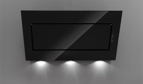 Okap Falmec Quasar 90 czarny 800 m³/h przyścienny