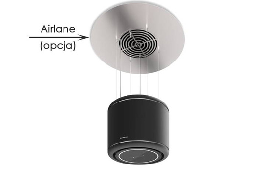 Okap Faber ODETTE BK MATT KL 345.0541.009 z ekspozycji