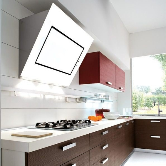 Okap Falmec Quasar 80 biały 800 m³/h przyścienny