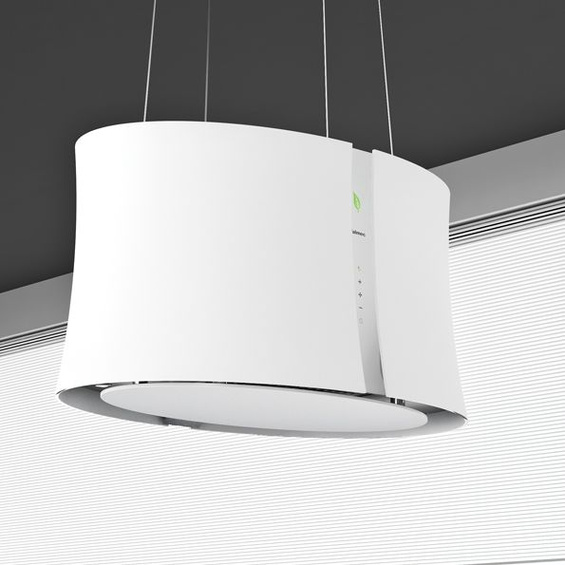 Okap Falmec Zephiro E.ion Isola 67 biały 450 m³/h wyspowy