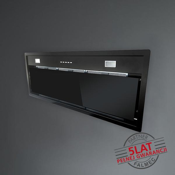 Okap Falmec Burano Plus 50 czarny 600m³/h do zabudowy wysyłka 24 h !