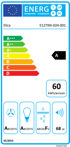 Okap Elica SKYDOME H16 A/100 Biały PRF0147735B wyciąg