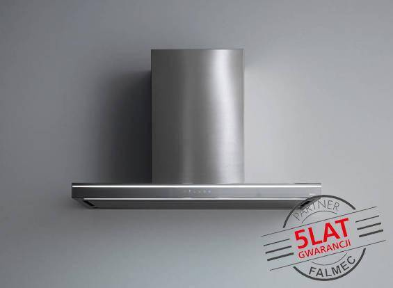 Okap Falmec Lumina NRS 120 inox 800 m³/h przyścienny