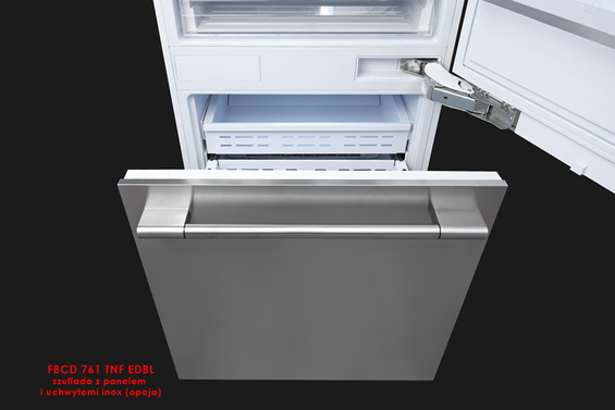 Chłodziarko - zamrażarka do zabudowy Fulgor Milano FBCD 761 TNF EDBL