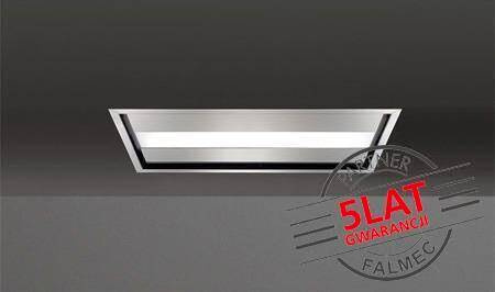 Okap sufitowy Falmec Nuvola Led 90 inox - korpus bez silnika, z pilotem