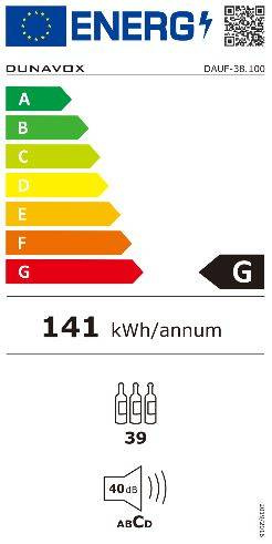 Winiarka Dunavox DUNAVOX DAUF-38.100DSS
