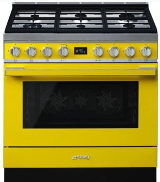 Kuchnia wolnostojąca z płytą gazową Smeg CPF9GPYW