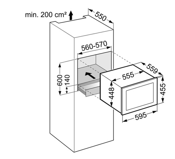 Winiarka Liebherr WKEgb 582