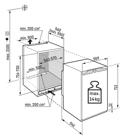 Zamrażarka Liebherr IFNd 3503 Pure NoFrost