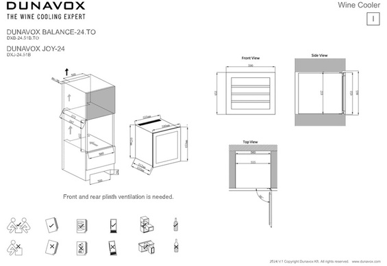 Winiarka Dunavox DXJ-24.51B