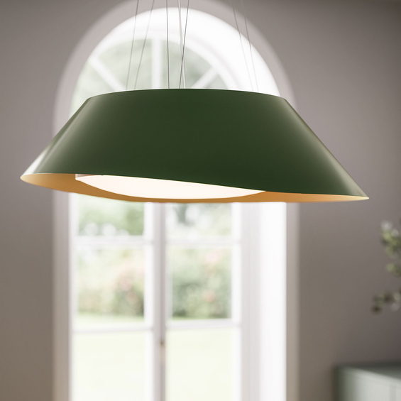 Okap Falmec Vogue Circle.Tech Isola 88 zielony 600 m³/h wyspowy