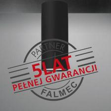 Okap Falmec Polar Black Isola 35 800 m³/h wyspowy