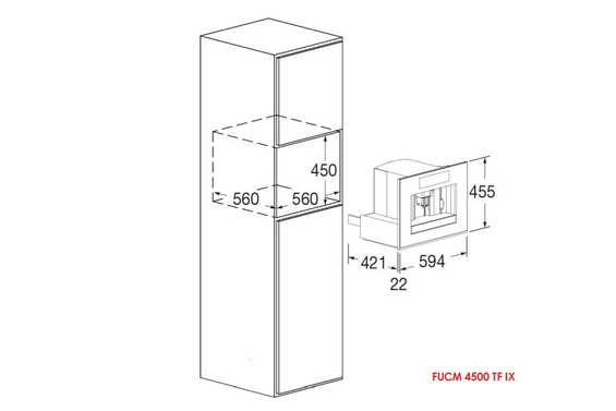 Ekspres Fulgor Milano FUCM 4500 TF IX
