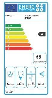 Okap Faber ODETTE BK MATT KL 345.0541.009 z ekspozycji