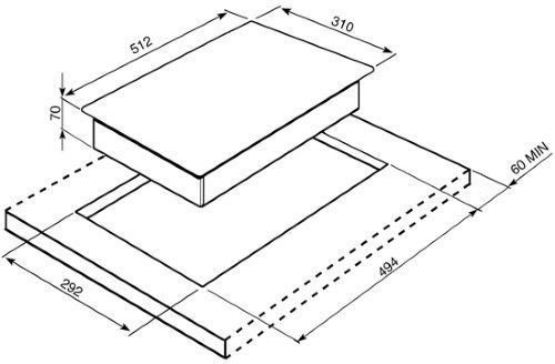 Płyta gazowa Smeg PGF32G