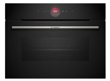 Piekarnik kompaktowy do zabudowy Bosch CBG7341B1 czarny
