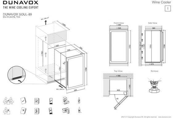Winiarka Dunavox DX-89.246TSS