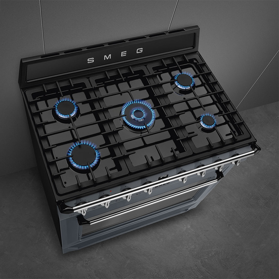 Kuchnia z płytą gazową Smeg TR90GMGR