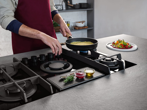 Płyta z okapem Elica NIKOLATESLA FLAME EVO GR/A/88 PRF0196343 szary