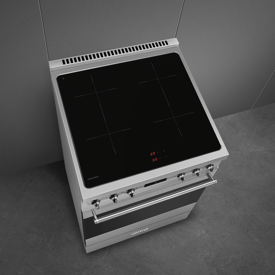 Kuchnia z płytą indukcyjną Smeg C6IPXM2