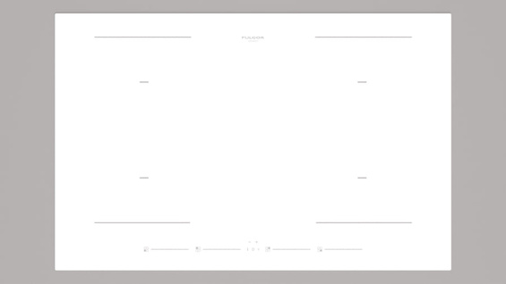 Płyta indukcyjna Fulgor Milano FCH 804 ID TS WH 80 cm