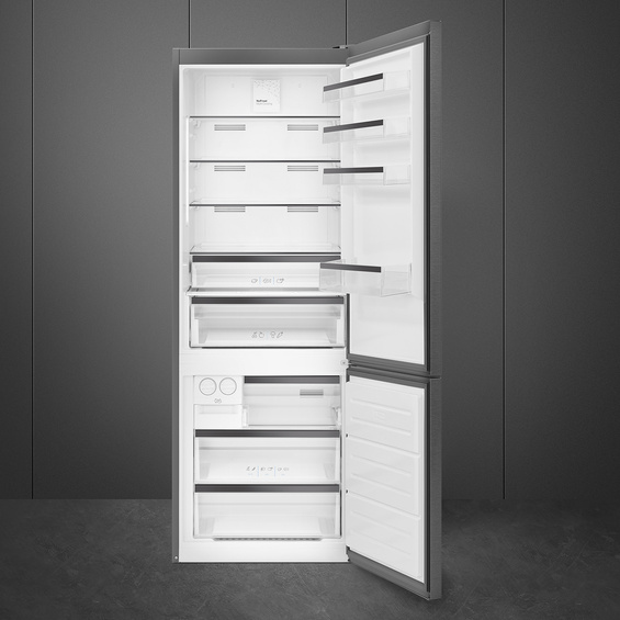 Chłodziarko - zamrażarka wolnostojąca Smeg FC48KDND