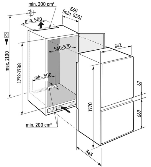 Wysyłka 24h! Chłodziarko-zamrażarka Liebherr ICNSd 5123 Plus EasyFresh NoFrost
