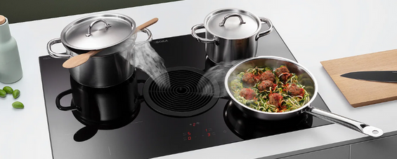 BORA BHA Basic płyta ceramiczna Hyper ze zintegr. wyciągiem oparów — Powietrze odprowadzane