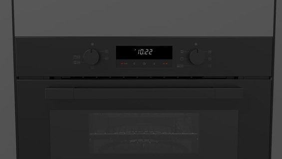 Piekarnik z mikrofalą Fulgor Milano FUGMO 7505 MT MBK