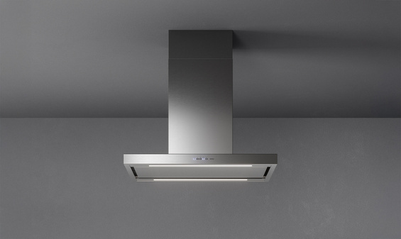 Okap Falmec Plane Plus NRS 90 inox 800 m³/h przyścienny