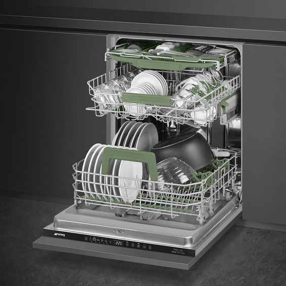 Zmywarka do zabudowy Smeg STL7322BL