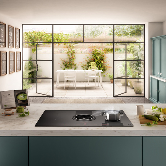 Płyta z okapem Elica NIKOLATESLA ONE HP EVO BL/A/83 PRF0196322 czarny