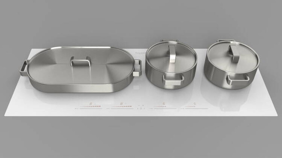 Płyta indukcyjna Fulgor Milano FCHL 904 ID TS WH 90 cm