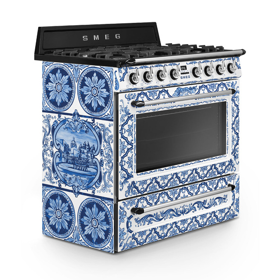 Kuchnia wolnostojąca z płytą gazową Smeg TR90DGME9