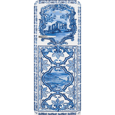 Chłodziarko - zamrażarka wolnostojąca Smeg FAB28RDGME6 50's Style