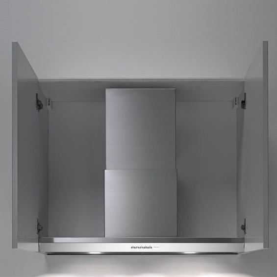 Okap Falmec Virgola evo 90 inox 600 m³/h do zabudowy