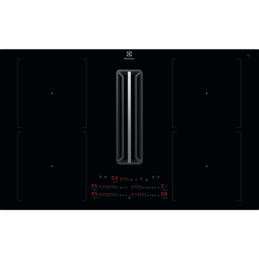 Płyta z wbudowanym okapem Electrolux KCC84453CK